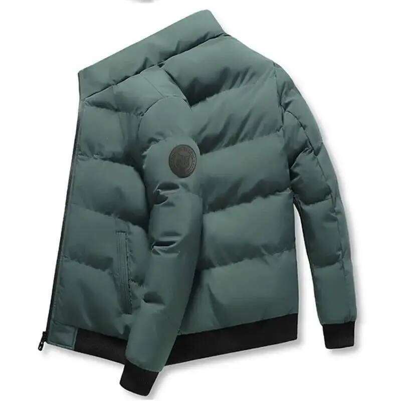 2025 Autumn And Winter Outdoor Casual Sportswear Fashion Men Loose Tops Clothing Streetwear Style Thick Warm Zipper Jackets J260626 - view 6