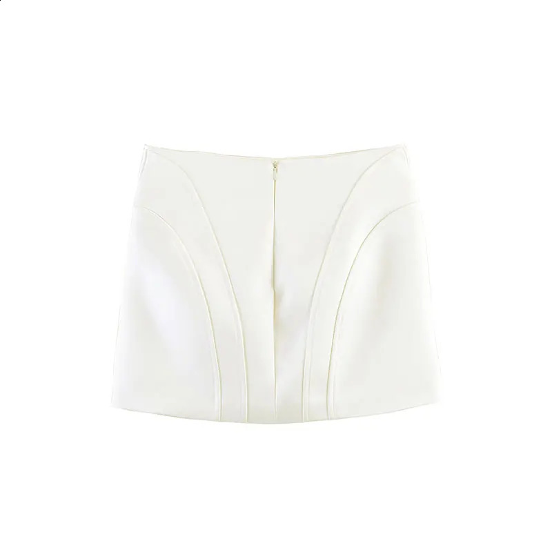 TFAFXY 2026 Summer Woman Satin Mini Skirts Sets For Women Corset Tops Two Piece Set Womens Suits 260626 - view 6