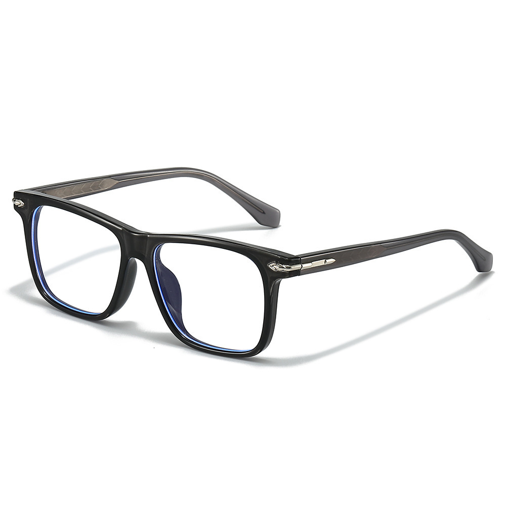 2026 Retro Artistic Square Frame Tr90 Eyeglass Frame, Simple And Stylish, Versatile, Blue Light Blocking, Unisex Eyeglasses