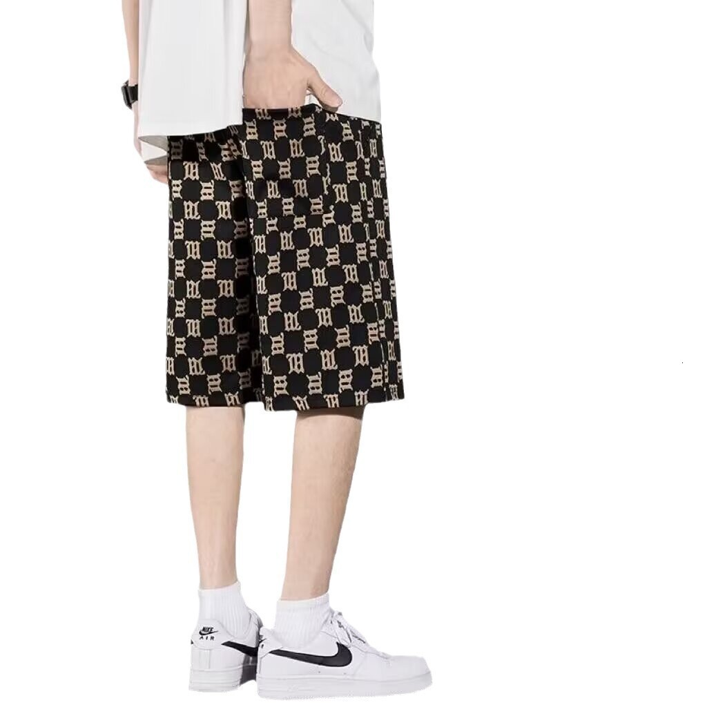 Ice Silk New Summer Thin Sports Shorts, Large Size Loose Mid-Length Pants, Men's Quick-Dry Casual Pants - view 6