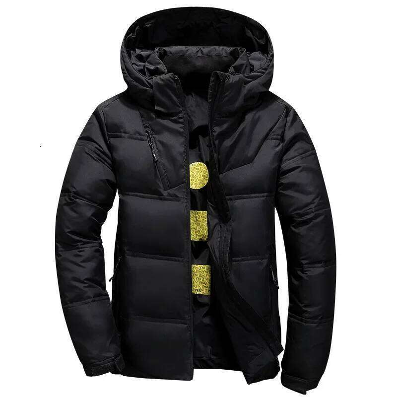New White Jacket Men Warm Solid Color Hooded Down Coats Thick Duck Parka Male High Quality Winter Outdoor Coat J260626 - view 6