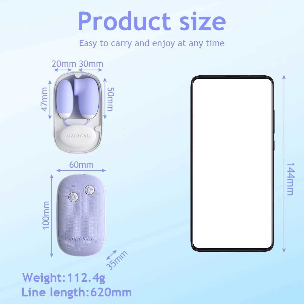 Magic Box Sucking Vibrator Portable Cute Jump Clitoral Nipple Sucker Stimulator Clit Vacuum G-pot Sex Toys For Women M260626 - view 4