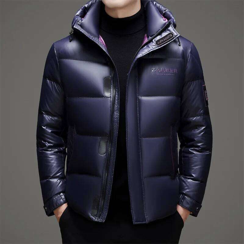 Real Good 90% White Parkas 2025 Winter Men Thermal Warm Hooded Jacket Trendy Bright Color Duck Down Puffer Coat W260626 - view 6
