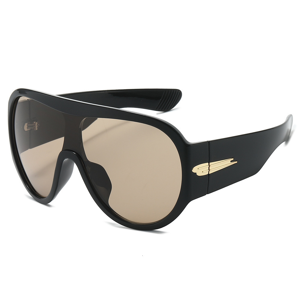 New High-Quality Large-Frame Fashion For Sales, 2026 Model, Same Style As Popular On Social Media, Super Cool UV Protection Sunglasses - view 5