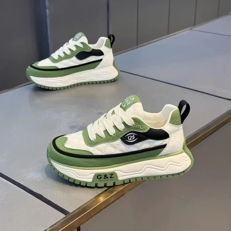 Men's 2025 New Winter Trendy Casual Running Sneakers Teenagers, Thick-Soled Versatile Dad Shoes - view 4
