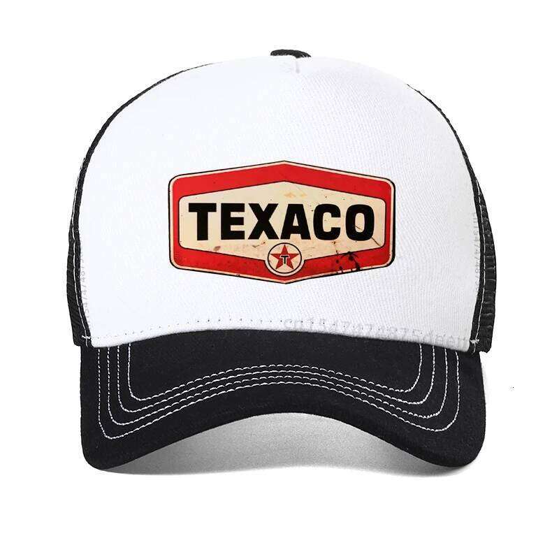 Funny Texaco Baseball Cap high quality men women summer Mesh breathable hat Men Outdoor fishing Hats Snapback Garros W260626 - view 5