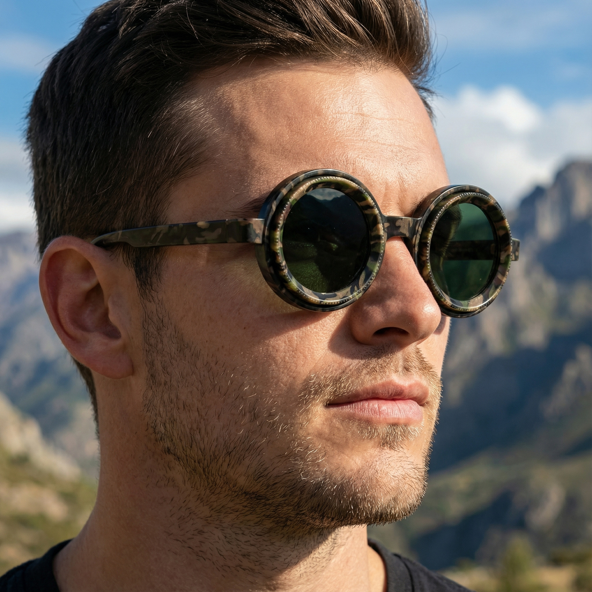 New ND adjustable sunglasses for men zoomable rotating glasses sun protection polarized lenses high end women s outdoor sunglasses - view 1