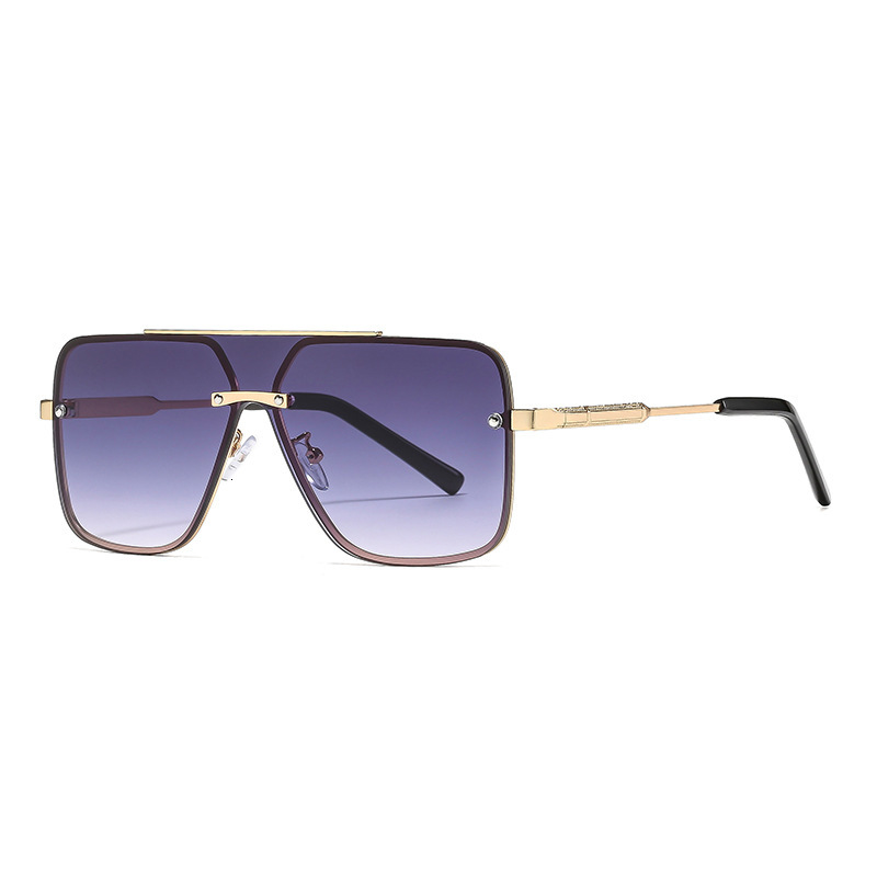 New Feel Men's Driving UV Protection High-End Women's One-Piece Sunglasses wholesale - view 4