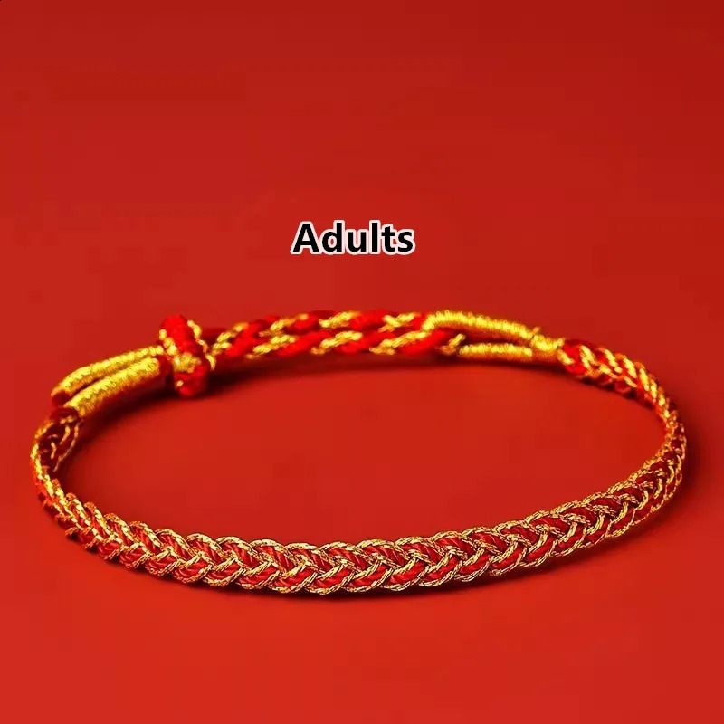 Hand Braided Red Rope Bracelet Snake Lucky Couple Friendship Ethnic Original Female Accessory 260617 - view 4