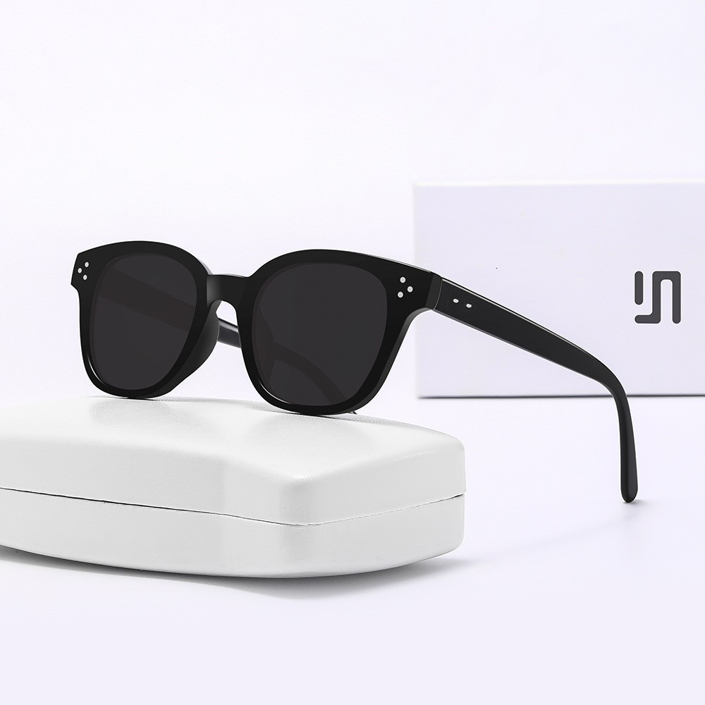 New GM Internet Celebrity Frame Women, Slimming Small Faces, High-End Retro Round Face Sun Protection Sunglasses for Men, Korean Version wholesale - view 6