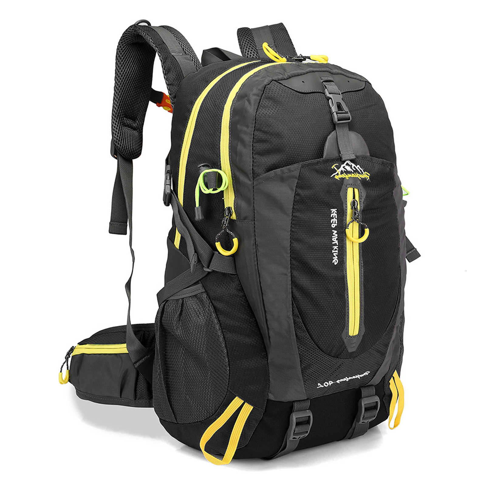 Water Resistant Travel Backpack 40L Camping Hiking Laptop Daypack Trekking Climbing Bags For Men Women Hiking Supplies M260626