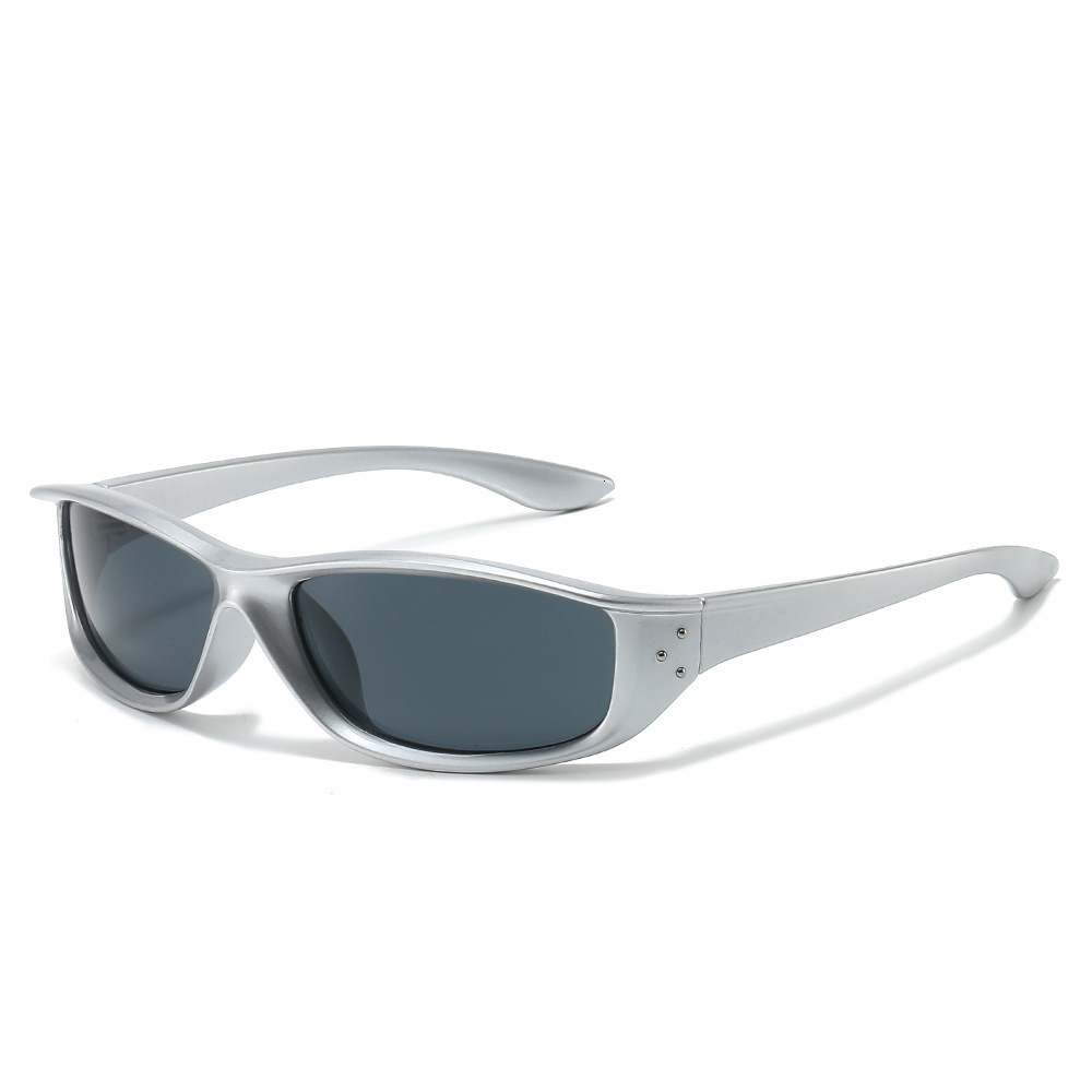 2026 New Square Y2k Style Rivet Futuristic Trendy For Men Women, Popular Among Internet Celebrities, European And American Sunglasses - view 4
