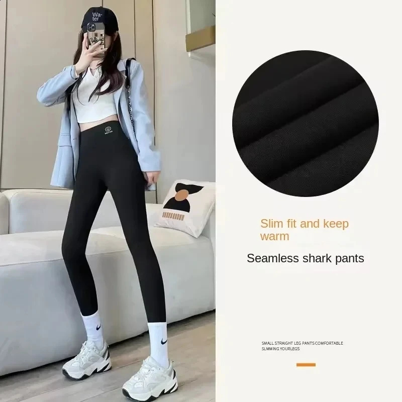 1PC High-waisted Yoga leggings Athletic tights Warm womens running pants Sexy hip lift pants Tights High-waisted stretch 260626