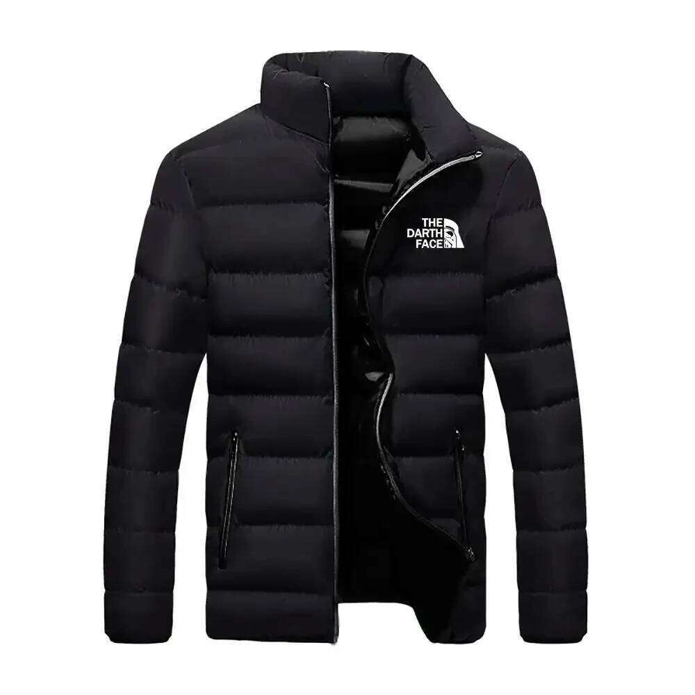 2024 Men's Cotton Clothing Fashion Brand Jacket Sports Printed Street Warm Business Casual Top New Style J260626