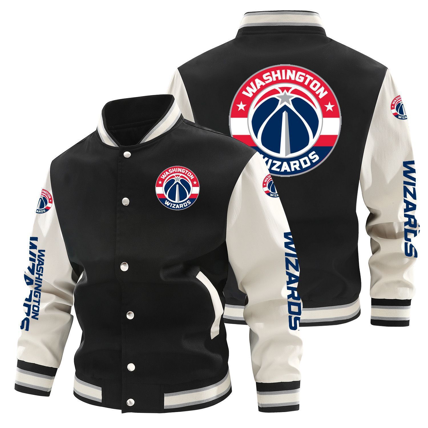 2026 Designer Men's Ball Clothing Trendy Brand Youth Coat Jacket European And American Baseball Clothing Team Digital Printed Large Baseball Clot - view 9