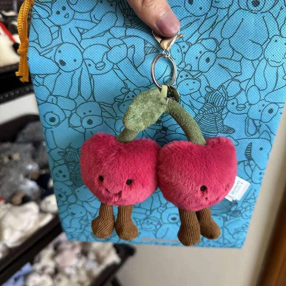 New UK Limited Edition Tea Bag Marshmallows Cartoon Doll Cat Interactive Toy Pet Girl Gift Graduation season gift keychain 26Y0626 - view 4