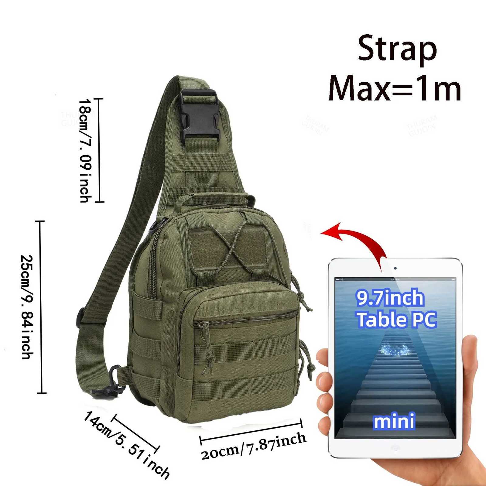 Backpack THURAM Outdoor Tactical Bag Sport Bag Pack Sling Shoulder Backpack for Every Day Carry M260626 - view 4