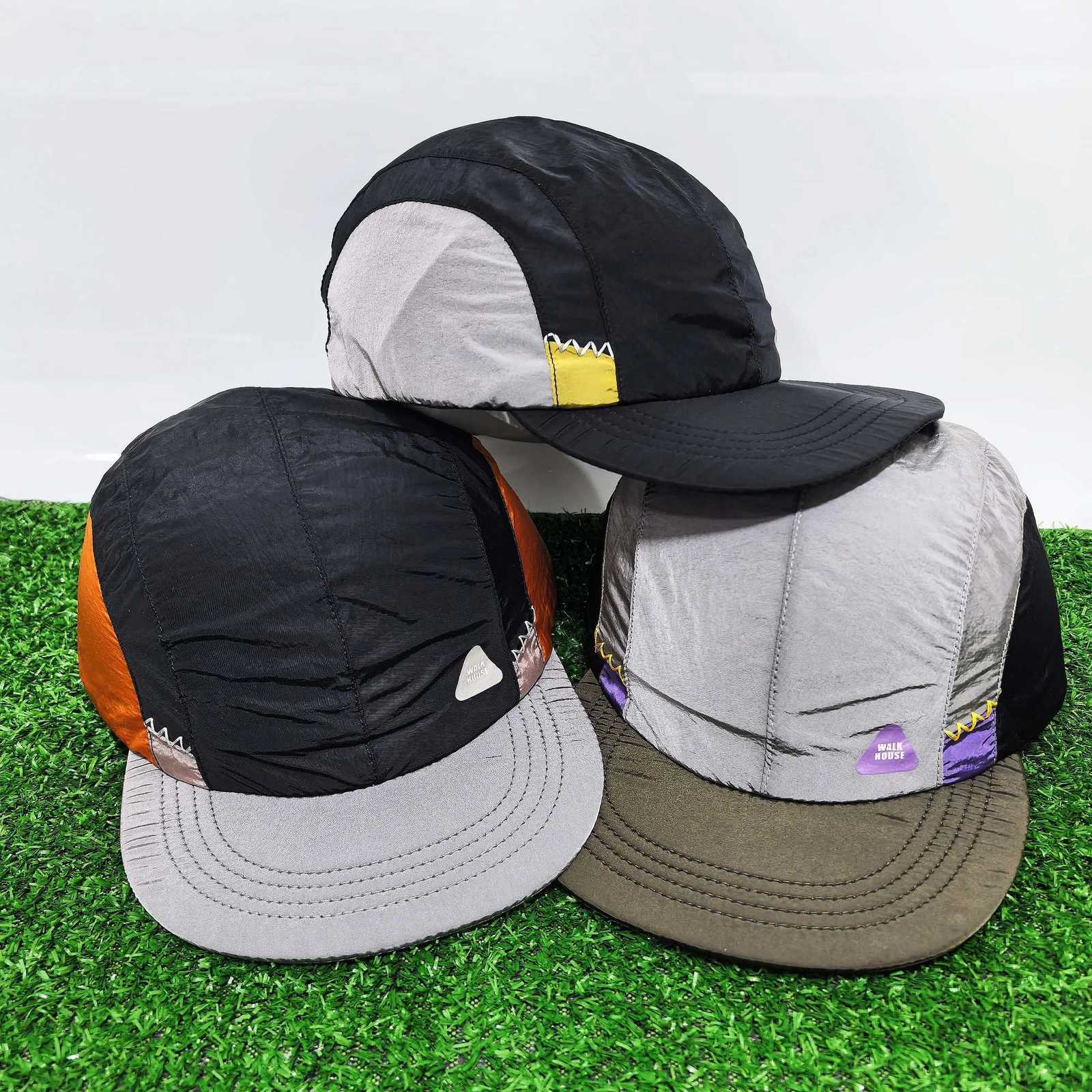 Hat Summer Panel Mesh 5 for Men Women GO ONE MORE Letter Print Outdoor Running Adjustable Drawstring Breathable Camping Hi M260626 - view 3