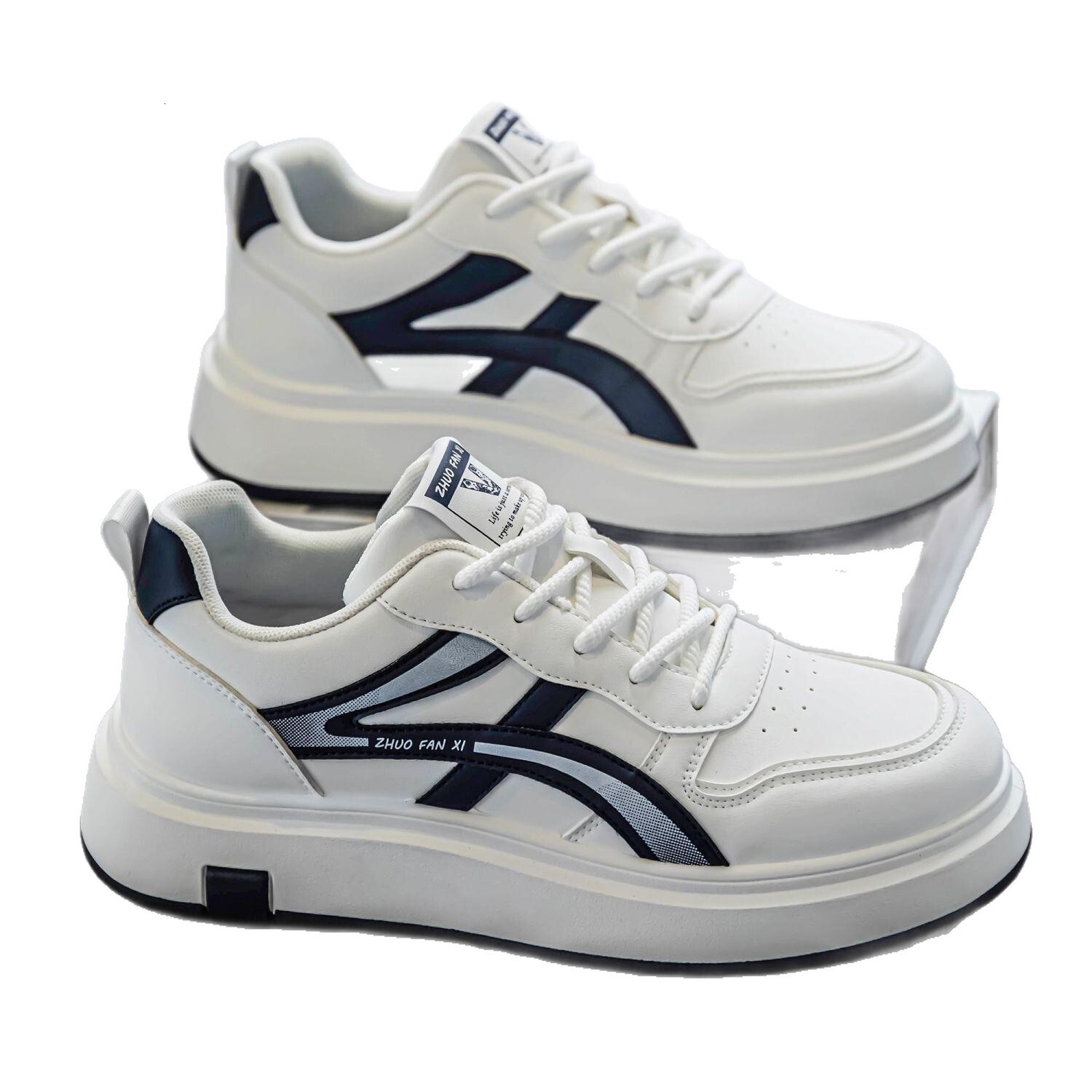 2026 spring breathable mesh trendy sneakers casual comtable sports thick-soled shoes - view 6