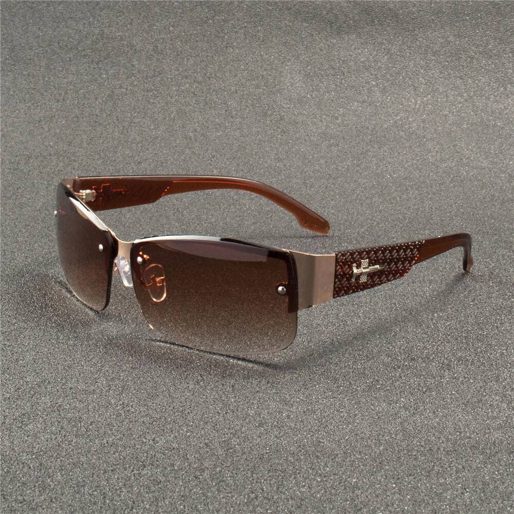 3Pcs New Fashion Designer Sunglasses High Quality Retro Women Square Glasses Men Luxury Shades - view 4