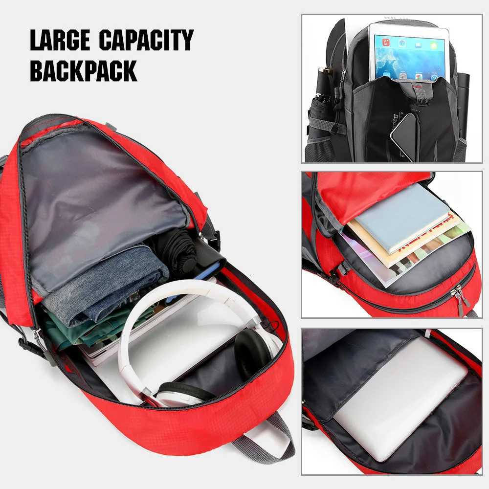 Backpack 40L Waterproof Lightweight Hiking Outdoor Hiking Trekking Daypack Travel Backpack for Men Women M260626 - view 7