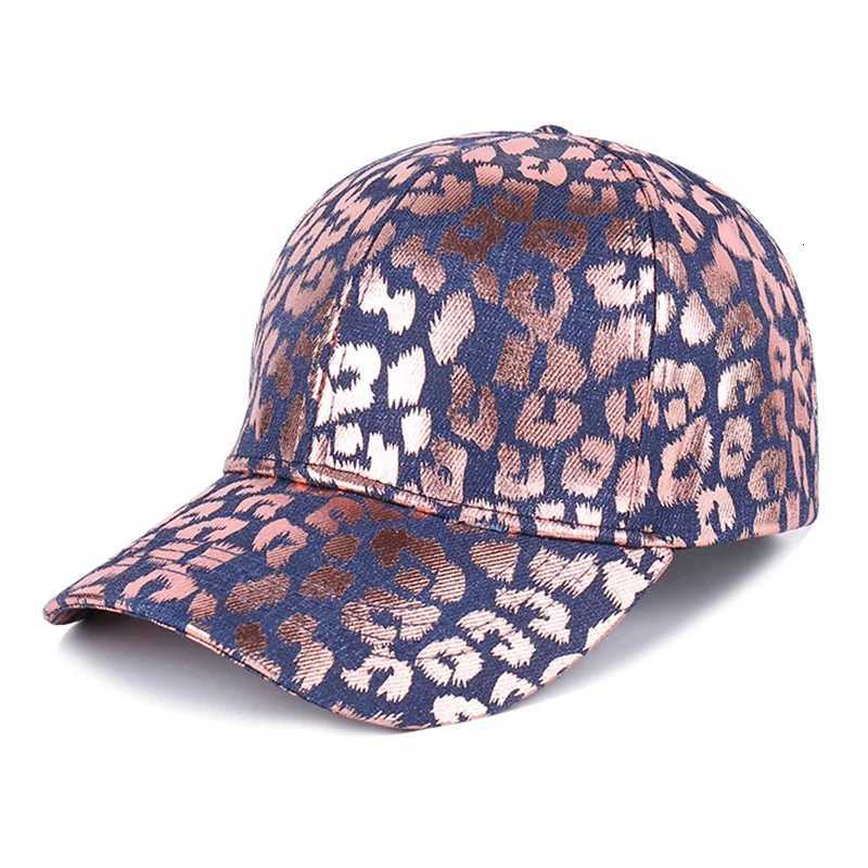 Print Plain Color Baseball Leopard Breathable Sunshade Warm Couple Hat For Forthe four seasons M260626 - view 4