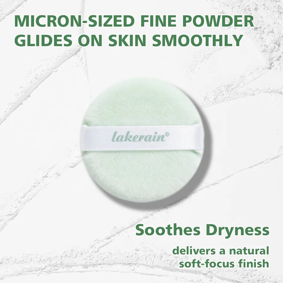 Lakerain Blurring Oil Control Powder Smooth Matte Finish Sweat Humidity Resistant Leak-Proof Design Blurring Hydrating Powder 260625 - view 7
