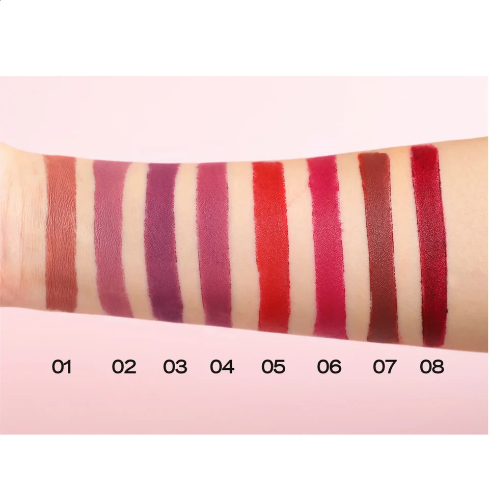 8pcs/Set Womens Velvet Matte Lipstick Collection Long-Lasting Korean Lip Stick Set with Gift Box for Makeup Enthusiasts 260618 - view 6