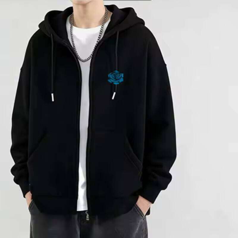 2026 Ado Graphic Printed Zipper Autumn Winter Men Women Casual Fashion Harajuku Y2K Fleece Long Sleeve Zip-Up Hoodies W260626 - view 5