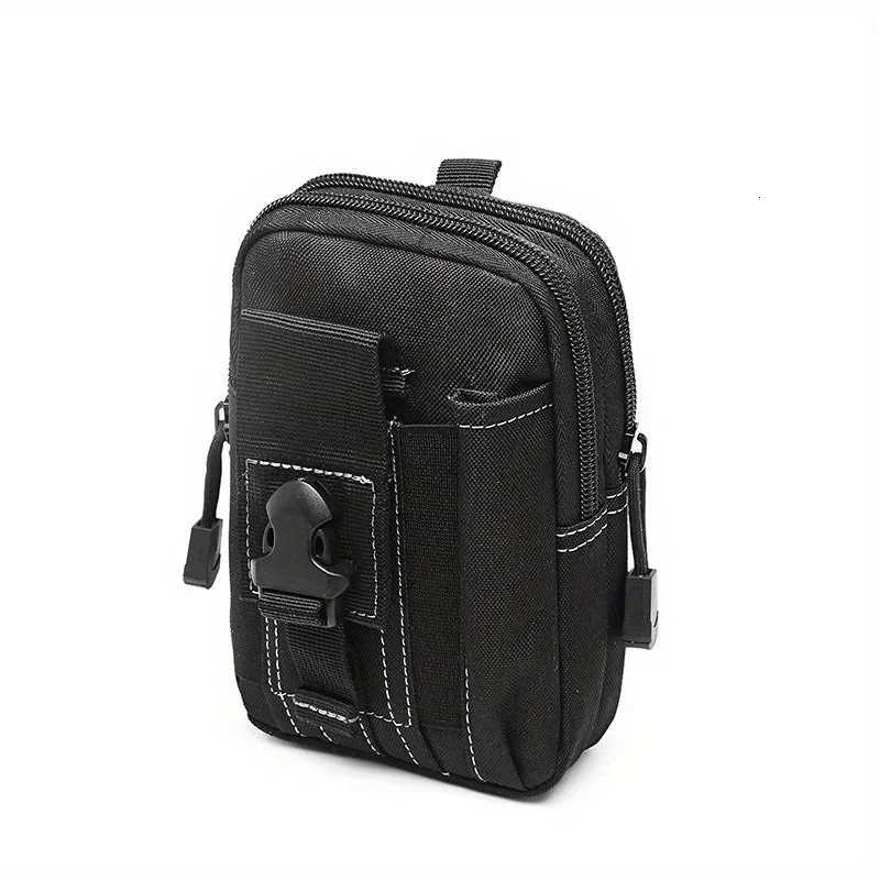 Mens Multi-layer Waist Casual Pack Bag Travel Purse Waterproof Belt Zipper Handbag Outdoor Sport Multi-functional Fanny Pack M260626 - view 4