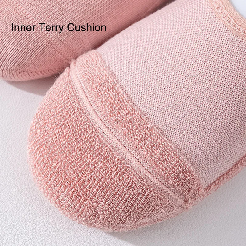 Yoga Pivot Barre Socks Women Cotton Terry Silicone Non-slip Grip Pilates Sock 260626 - view 5