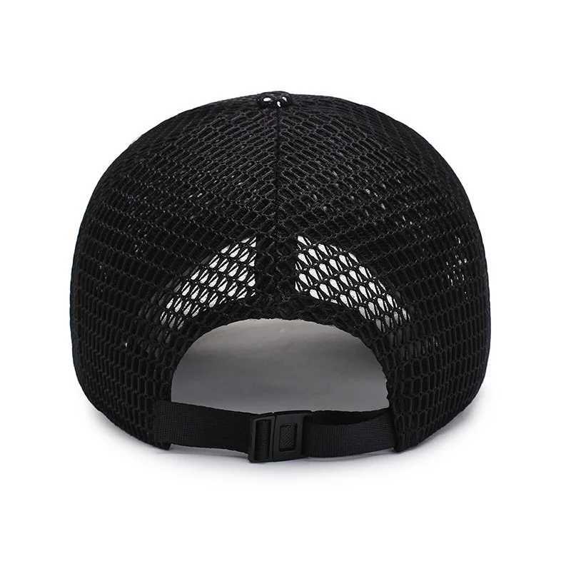 Mesh Baseball - Stylish Breathable Lightweight Summer Essential for Men - Perfect for Dad Fishing Outdoor Activities M260626 - view 3