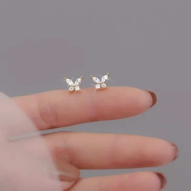 925 Silver Needle Zircon Earrings Hypoallergenic Fashion Ear Studs Female Pendant Tassel Pendant Earrings for Women Jewelry Gift 260626 - view 4