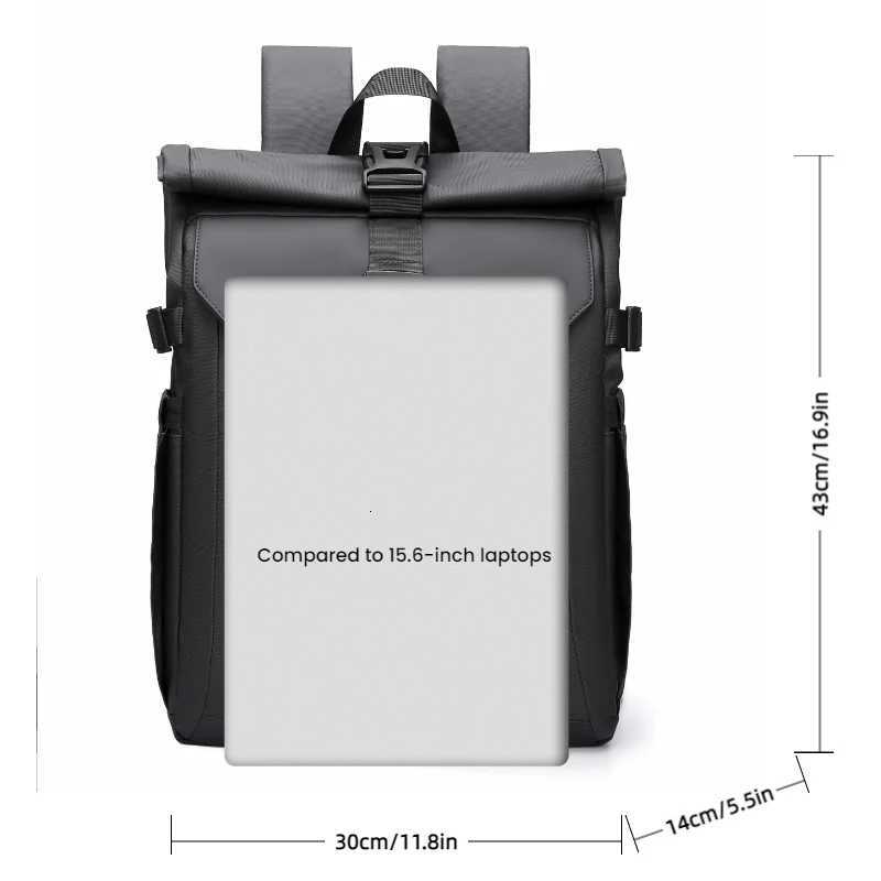 Large Fashionable Business Commuter Backpack Capacity Mens Commuter Backpack Outdoor Travel Backpack Bag Business Computer Bag M260626 - view 7