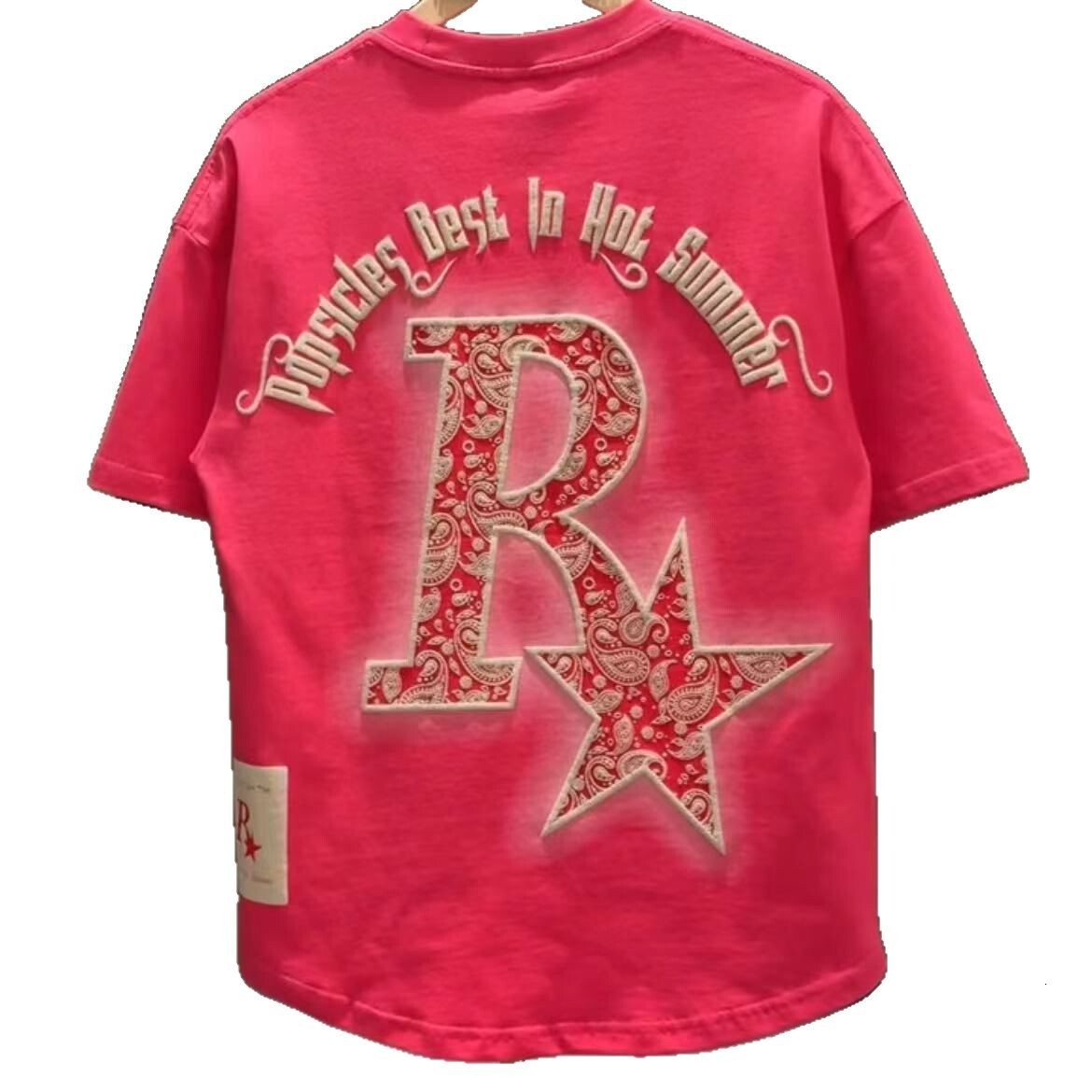 Summer New Trendy Brand Three-Dimensional Printed Round-Neck Short-Sleeve T-Shirt Men Women, Loose And Versatile, Casual Half-Sleeve For Teenagers - view 4
