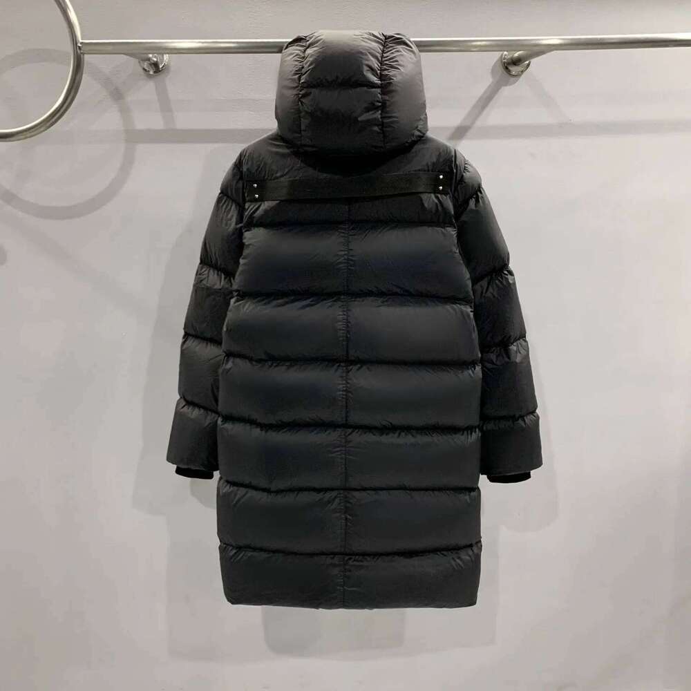 Men Down Coats Gothic High Street Women Clothing Trench Oversized Winter Dust Windbreaker Black Snow Jackets W260626 - view 5