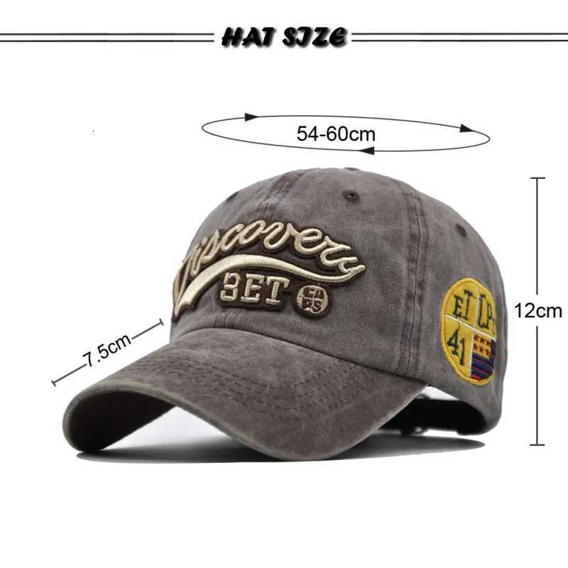 Hatsmens Spring And Autumn Sunshade Washed Cloth Caps Outdoor Sports Sunscreen Hats Casual And Versatile Street Baseball Caps M260626 - view 3