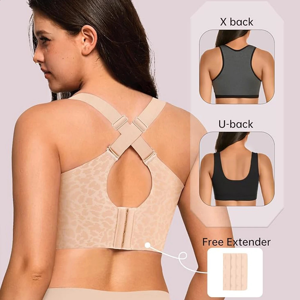Womens Wireless Jelly Bra Plus Size Supportive Seamless Bras Full Coverage Push Up Comfortable No Underwire Tshirt 260626 - view 4