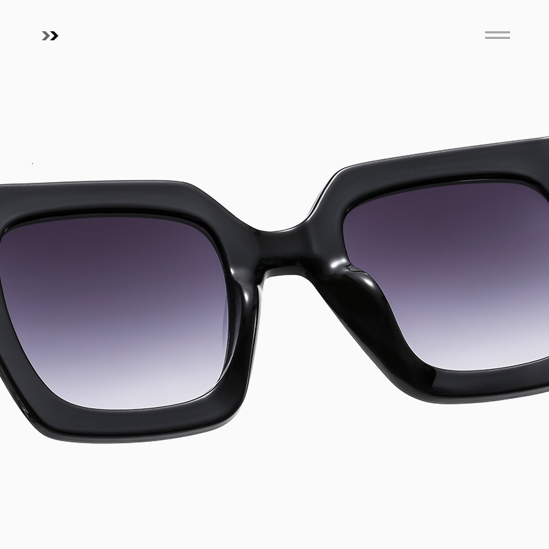Female Designer's Popular Modern Sunglasses For European And American Street Photography Instagram Influencer Model Cat Eye Shaped Sunglasses For - view 9