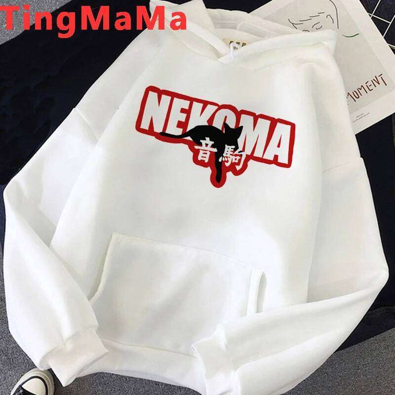 Oya Haikyuu Japanese Anime Hoodies Men Kawaii Cartoon Nekoma Graphic Streetwear Kuroo Volleyball Sweatshirts Male W260626 - view 3
