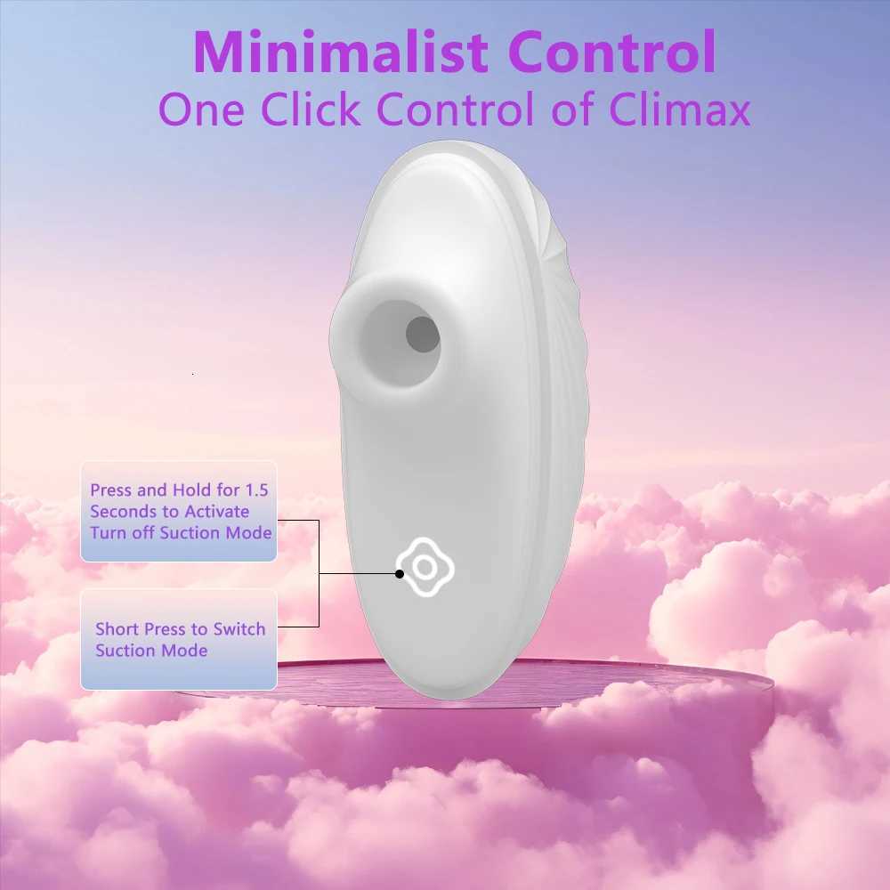 Vibrator Design Sucking Mini Shell Nipple G point Stimulator Vaginal Climax Blowjob Etotic Masturbator Sex Toys for Women M260626 - view 6