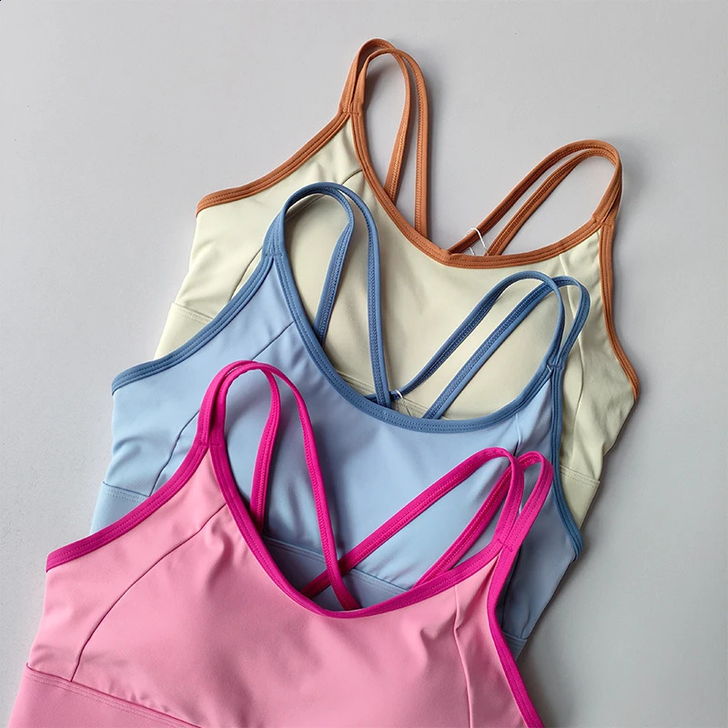 Womens Push-Up Sports Bra Top with Pads Yoga Bra Fitness Vest Gym Wear for Running Activities Underwear Sport Tops Gym Bra 260626 - view 7