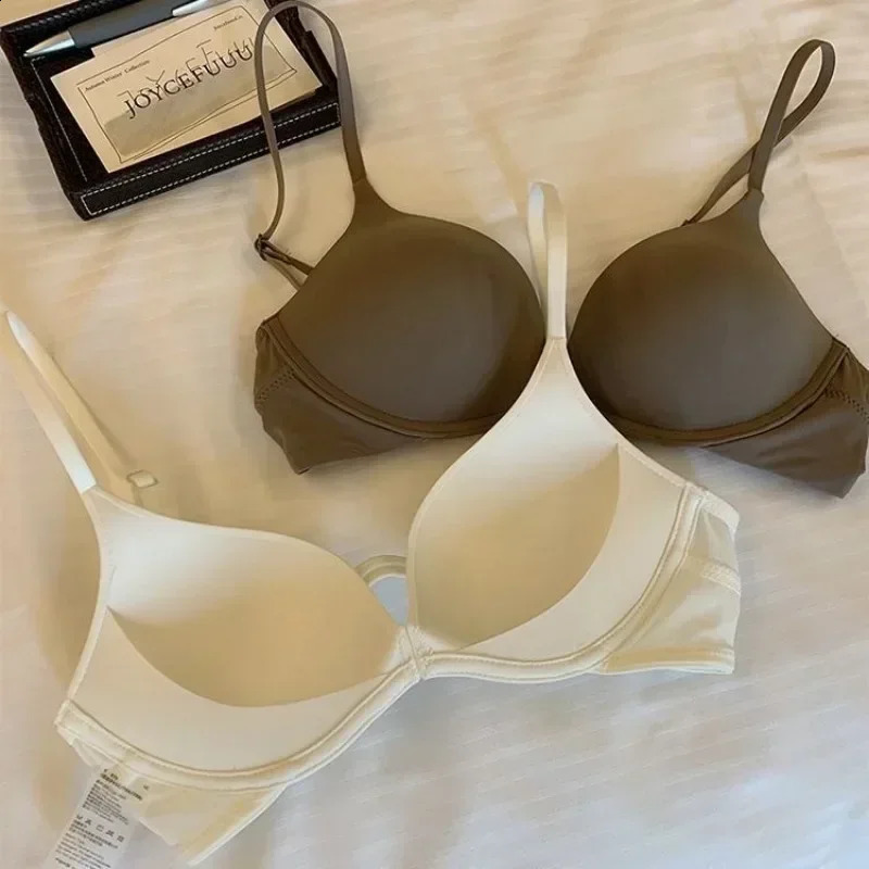 BANERDANNI Womens Push Up Bra Wirefree Hollow Cup Front Closure Lightweight Breathable Seamless Comfort for Small Chest 260626 - view 6