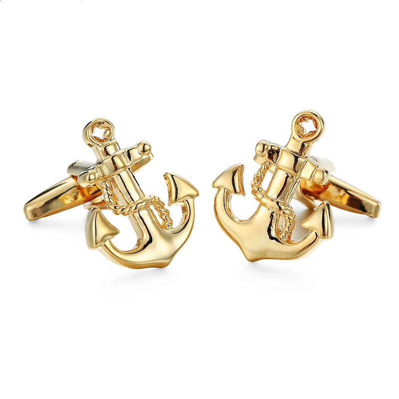 High quality bus airplane bicycle motorcycle cufflinks mens French shirt badges ship anchor cufflinks factory direct wholesale 260626 - view 4