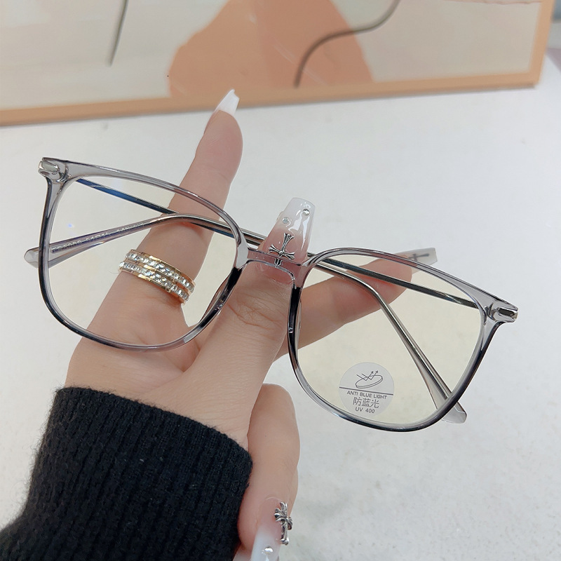 Ultra Light Slimming Women Eyeglass Frame, Pressure Resistant Anti Blue Light Online Popular Optical Glasses Frame Support Prescription Lenses Face Li - view 1