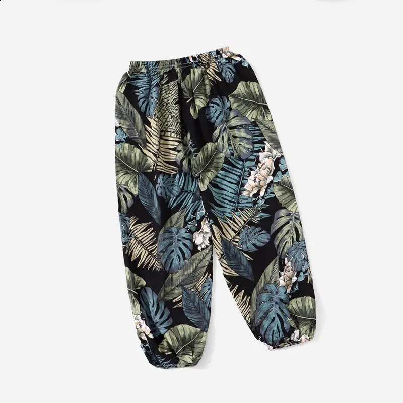 Women Casual Loose Cozy Pants Elastic Feet Harem Sweatpants Summer Beach Waistband 260625 - view 4