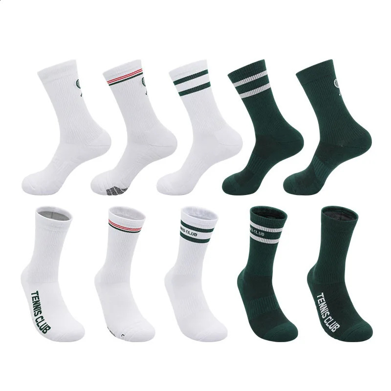 Tennis Socks Breathable Cotton Crew Sports Sock for Men Woman Adult Teenager 260622 - view 4