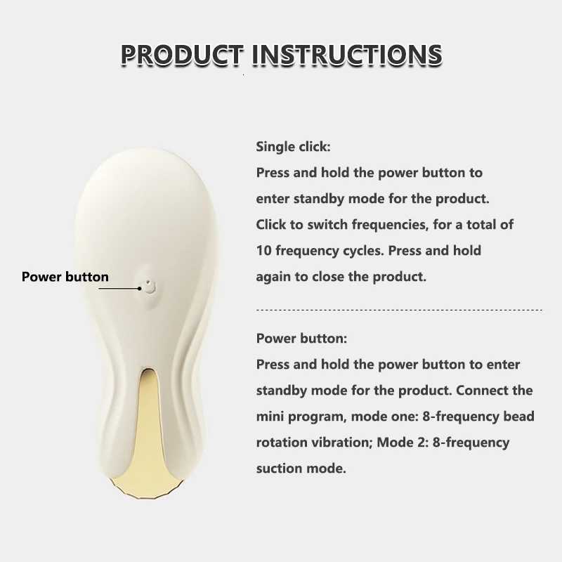 sucking control APP vibrator remote female clitoral sucking stimulation vibrator wearing dildo bead vibration G-spot stimulation M260626 - view 7