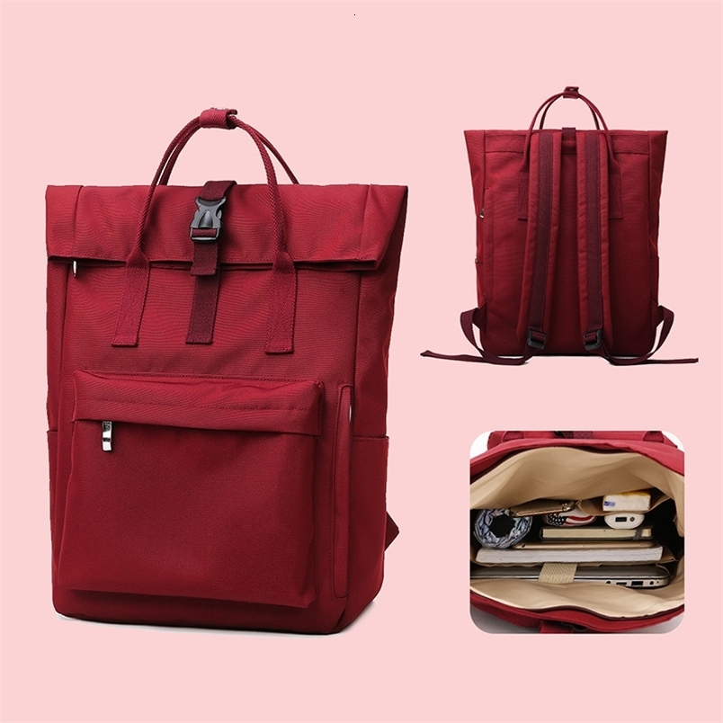 Schoolbag Female College Student Large Capacity Backpack 2026 Niche Notebook 14Inch Computer Bag Girls y260615