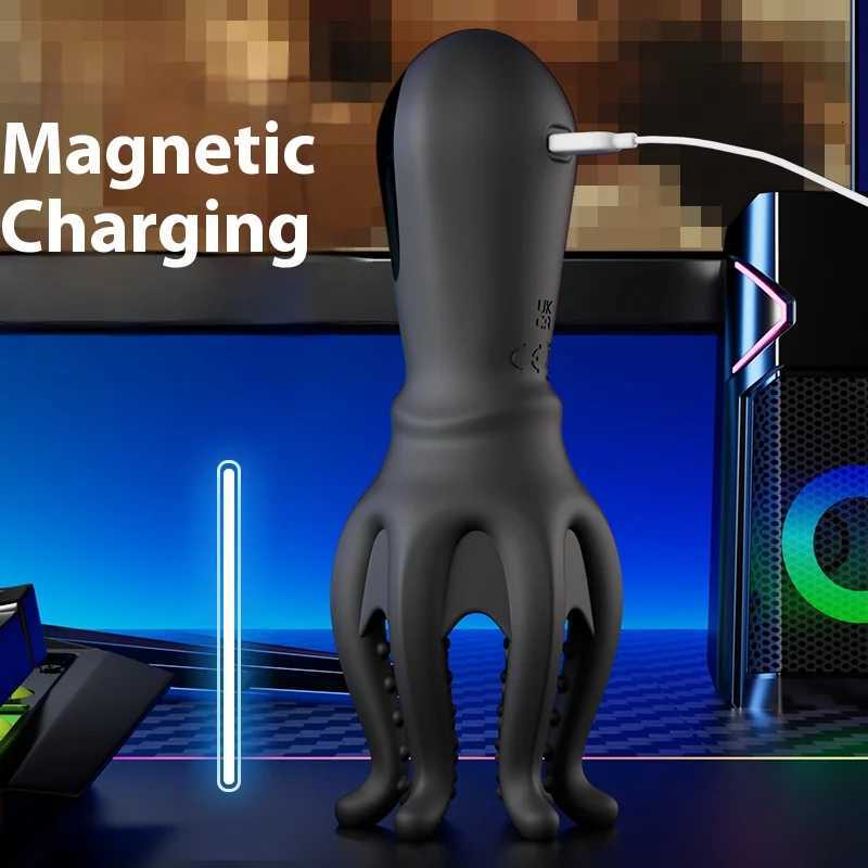 Exerciser APP Penis Control Male Delayed Ejaculation Training Masturbator Smart Temperature USB Charging Men Sex Toys M260626 - view 6